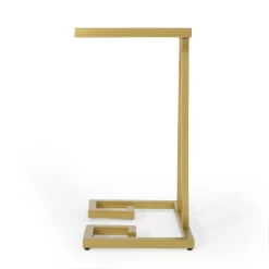 Hickson Modern Glam C Shaped End Table Gold - Christopher Knight Home 13 Hickson Modern Glam C Shaped End Table Gold - Christopher Knight Home -Luxe Living Interiors Shop GUEST 74fc4b6c 7e7d 45bd b7d7 5f645b4b6381
