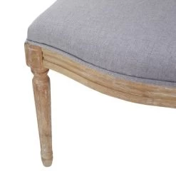 Set Of 4 Phinnaeus French Country Fabric Dining Chairs Light Gray/Natural - Christopher Knight Home -Luxe Living Interiors Shop GUEST 75238e35 783c 4025 be49 ee43b723b767