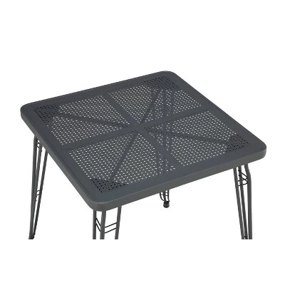 3pc Carson Pub Dining Set Gray - Boraam 8 3pc Carson Pub Dining Set Gray - Boraam - Image 6