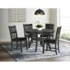 5pc Taylor Standard Height Dining Set And 4 Faux Leather Side Chairs Gray - Picket House Furnishings 2 5pc Taylor Standard Height Dining Set And 4 Faux Leather Side Chairs Gray - Picket House Furnishings -Luxe Living Interiors Shop GUEST 762e08c8 8865 4794 9f2c 64528664ee73