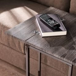 Sepree Expandable C-Table Black/Gray - Aiden Lane -Luxe Living Interiors Shop GUEST 767a00e4 d7bd 43b5 9caf 1087c7b85dc2