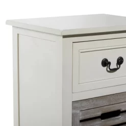 Farmhouse Wooden Side Table White - Olivia & May 12 Farmhouse Wooden Side Table White - Olivia & May -Luxe Living Interiors Shop GUEST 768efc85 4e1a 4f25 b3e5 b13d646b653c