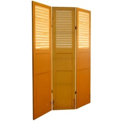 6" Double Sided Distressed Door Panel Canvas Room Divider Green - Oriental Furniture -Luxe Living Interiors Shop GUEST 7718089a 5fc0 43b6 a73c c816b6f02eb8