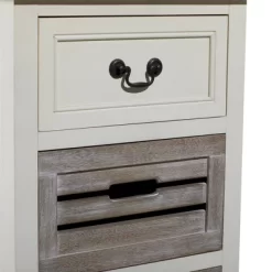 Farmhouse Wooden Side Table White - Olivia & May 14 Farmhouse Wooden Side Table White - Olivia & May -Luxe Living Interiors Shop GUEST 772dc791 d774 4ab0 a5a0 390a17a50d9a