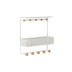 Umbra Antique Shelf With Hooks -Luxe Living Interiors Shop GUEST 774b4ae2 7c39 41e6 b03e 74c9e6bb37d8