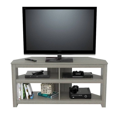Corner TV Stand For TVs Up To 50" Vibrant Blue - Inval 6 Corner TV Stand For TVs Up To 50" Vibrant Blue - Inval - Image 4