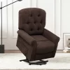 Costway Power Lift Recliner Chair Sofa For Elderly W/ Side Pocket & Remote Control BlackBrown -Luxe Living Interiors Shop GUEST 7860410d 9d10 4cf8 b554 a362f535b6b9