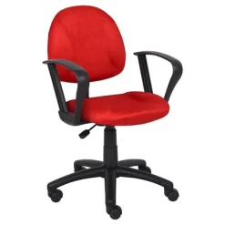 Microfiber Deluxe Posture Chair With Loop Arms - Boss Office Products 13 Microfiber Deluxe Posture Chair With Loop Arms - Boss Office Products -Luxe Living Interiors Shop GUEST 787573ca 2c9f 4f15 b8e2 003f201b7f2f