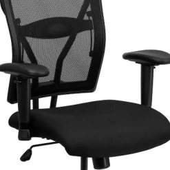 Emma And Oliver 400 Lb. Big & Tall Black Mesh Swivel Ergonomic Office Chair With Adjustable Arms 14 Emma And Oliver 400 Lb. Big & Tall Black Mesh Swivel Ergonomic Office Chair With Adjustable Arms -Luxe Living Interiors Shop GUEST 787fef1e bfb7 4332 9a60 0f6a4138187b
