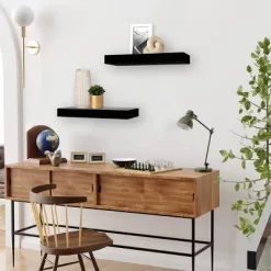 Set Of 2 16" Wood Ledge Wall Shelf - Threshold™ -Luxe Living Interiors Shop GUEST 78a26861 03bb 436b a42a df74d20b9104