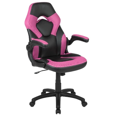 Flash Furniture Gaming Desk And Racing Chair Set With Cup Holder And Headphone Hook 13 Flash Furniture Gaming Desk And Racing Chair Set With Cup Holder And Headphone Hook - Image 11