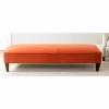 Harlow Lounging Bench - Pumpkin - Safavieh -Luxe Living Interiors Shop GUEST 7a9b3375 d566 4d89 bc5f 9cdf9f2b4bbe