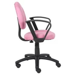 Microfiber Deluxe Posture Chair With Loop Arms - Boss Office Products 10 Microfiber Deluxe Posture Chair With Loop Arms - Boss Office Products -Luxe Living Interiors Shop GUEST 7be6f451 9588 4e95 a11c ceb452e545b7