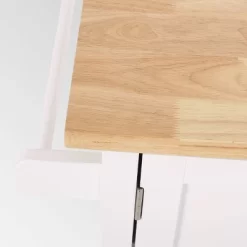 Finzer Farmhouse Kitchen Cart White - Christopher Knight Home -Luxe Living Interiors Shop GUEST 7c4bcfbe 8488 4423 9f7d f198df34be2c