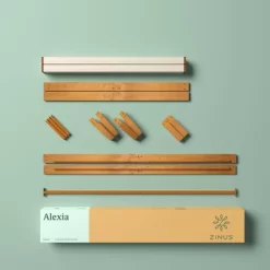 Alexia Standard Wood Platform Bed Frame Natural - Zinus -Luxe Living Interiors Shop GUEST 7da832d6 0845 4882 8db2 0560df32f898