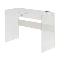 42" SoHo Glass Desk With Charging Station - Breighton Home 14 42" SoHo Glass Desk With Charging Station - Breighton Home -Luxe Living Interiors Shop GUEST 7ecd0ea2 58c0 4514 86ab faf1face276e