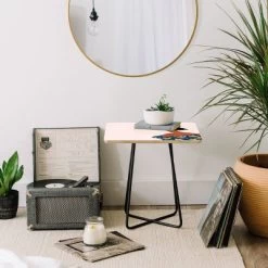 Maritza Lisa Always Looking Up Side Table - Deny Designs -Luxe Living Interiors Shop GUEST 7f08cbca 67b2 4cbc 8683 1fe1c8015ff8