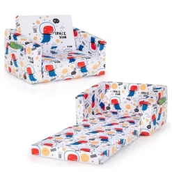 Costway 2-in-1 Convertible Kids Sofa To Lounger Flip-Out Chair W/Storage Pocket -Luxe Living Interiors Shop GUEST 7f7c77dd 5f4a 4e03 b3b6 d5cc88c00dd3