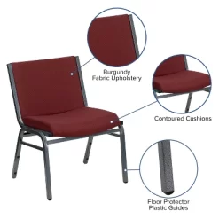 Flash Furniture HERCULES Series Big & Tall 1000 Lb. Rated Fabric Stack Chair 15 Flash Furniture HERCULES Series Big & Tall 1000 Lb. Rated Fabric Stack Chair -Luxe Living Interiors Shop GUEST 7f8f95f6 c9f1 4d0c 94c7 fc2f5735b2f1