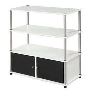 Highboy TV Stand For TVs Up To 40" Doors - Breighton Home 7 Highboy TV Stand For TVs Up To 40" Doors - Breighton Home - Image 5