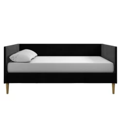 Full Fabio Velvet Mid Century Daybed - Room & Joy