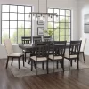 9pc Hayden Extendable Dining Set With 6 Slat Back Chairs And 2 Upholstered Chairs Slate - Crosley 1 9pc Hayden Extendable Dining Set With 6 Slat Back Chairs And 2 Upholstered Chairs Slate - Crosley -Luxe Living Interiors Shop GUEST 81854593 fde3 456e 9ec2 05e6329460a4