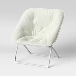Folding Dish Kids’ Chair - Pillowfort™ -Luxe Living Interiors Shop GUEST 8292fa6a 5a24 47e5 b9e1 a78ef9326b43
