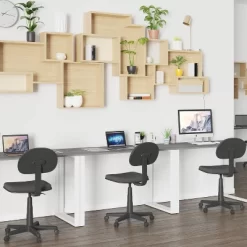 Emma And Oliver Industrial Modern Desk-47"L Commercial Grade Home Office Desk -Luxe Living Interiors Shop GUEST 8293059b a72f 461e a365 4816c3707d80