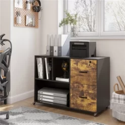 Yaheetech Mobile Letter Size Rolling File Cabinet With Drawers And Storage Shelves For Home Office -Luxe Living Interiors Shop GUEST 8297fa59 4ffe 4bc5 8ef2 ed4be2fbea07