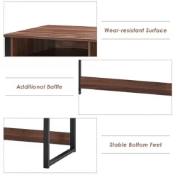 Costway Home Office Computer Desk 2 Drawers Makeup Vanity Console Table Vintage -Luxe Living Interiors Shop GUEST 82f1cfad 60d5 4706 bdbd 4f36d93d5a59