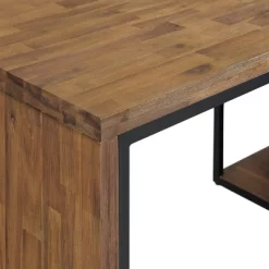 55" Lloyd Corner Desk With Storage Credenza Natural - Alaterre Furniture -Luxe Living Interiors Shop GUEST 83d7c3f9 2a80 4668 9c2b dd9b9119530a