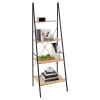 70" Ladder Bookshelf Mixed Material Light Brown - ClosetMaid 2 70" Ladder Bookshelf Mixed Material Light Brown - ClosetMaid -Luxe Living Interiors Shop GUEST 84434fc2 4733 4402 bbdc ebbd95f56671