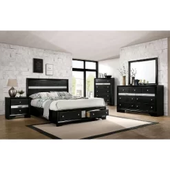 3pc Whether By Bed Nightstand And Dresser Set Black - MiBasics -Luxe Living Interiors Shop GUEST 84f72ff6 8583 4afb a102 14251cc4ce25