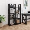 60" Liberty Bookshelf/Room Divider Black - Room & Joy 2 60" Liberty Bookshelf/Room Divider Black - Room & Joy -Luxe Living Interiors Shop GUEST 861c1c3b 0128 4c53 9882 fac41d5c2066