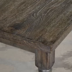 60" Burntwood Wide Rectangular Dining Table Weathered Gray - Buylateral -Luxe Living Interiors Shop GUEST 886c1793 93c9 4937 af1e 97ed4f70be26
