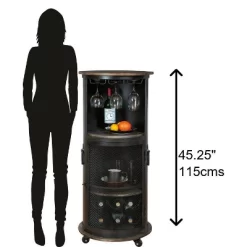 Howard Miller 695256 Howard Miller Half Pint Wine & Bar Cabin 695256 Tariff 9403.60 -Luxe Living Interiors Shop GUEST 88885e02 66a0 4b38 84b5 5b705f88cb57