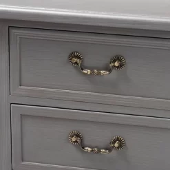 3 Drawer Capucine Finished Wood Nightstand Gray - Baxton Studio 14 3 Drawer Capucine Finished Wood Nightstand Gray - Baxton Studio -Luxe Living Interiors Shop GUEST 8aa2f1ae 9883 4339 adee 04a8e11bb2d2