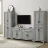 3pc Tara Entertainment Set With Closed Storage Distressed Gray - Crosley 1 3pc Tara Entertainment Set With Closed Storage Distressed Gray - Crosley -Luxe Living Interiors Shop GUEST 8b70b723 6a9a 49e9 9371 8f02ec6dc901