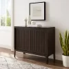 Asher Record Storage Media Console Dark Brown - Crosley -Luxe Living Interiors Shop GUEST 8c90a96f 759c 47e5 be41 99e23d639120