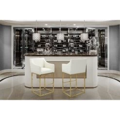 Cordele Barstool Cream - Chic Home Design -Luxe Living Interiors Shop GUEST 8d3d37d5 4598 4ab6 af96 2e5c89344f69