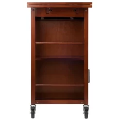 Gregory Kitchen Cart Walnut - Winsome -Luxe Living Interiors Shop GUEST 92131d08 9c8d 40d3 b743 06cdd31e1cf2
