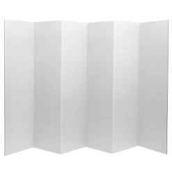 6" Cardboard Room Divider 6 Panel - Oriental Furniture -Luxe Living Interiors Shop GUEST 927613d6 8c78 46e7 b96a 763209bff564