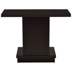 Reston Wood Console Sofa Table Cappuccino Brown - Coaster -Luxe Living Interiors Shop GUEST 92791a51 ef85 40f0 a8b3 63ce4fd7c9f3