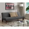 Delia Convertible Futon Sofa Microfiber - Room & Joy -Luxe Living Interiors Shop GUEST 92987ac1 caca 41a0 9974 4e647365979c