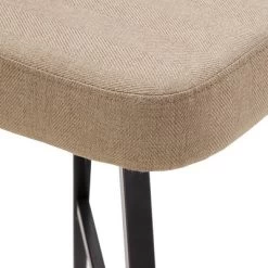 29" Set Of 2 Ragan Metal Fabric Swivel Bar Stools - Inspire Q -Luxe Living Interiors Shop GUEST 93b072a5 991d 4ad0 887b e6d444c27e8f