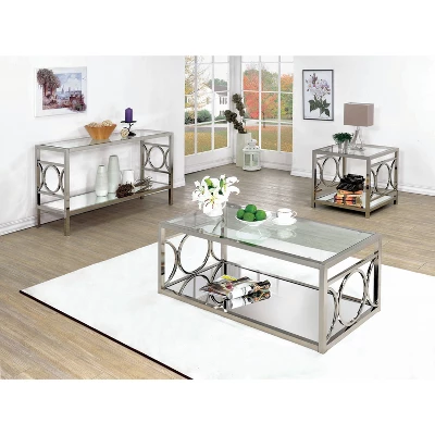 Nora Console Table Chrome - HOMES: Inside + Out 4 Nora Console Table Chrome - HOMES: Inside + Out - Image 2