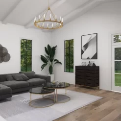 Contemporary Bold Facet Carved Wood Side Cabinet Brown - Olivia & May 33 Contemporary Bold Facet Carved Wood Side Cabinet Brown - Olivia & May -Luxe Living Interiors Shop GUEST 9427bfa0 f726 4119 9aaf 09b65304c705