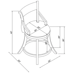 Big And Tall Gerald Counter Height Barstool Brown - Powell Company 17 Big And Tall Gerald Counter Height Barstool Brown - Powell Company -Luxe Living Interiors Shop GUEST 942c07fa 1149 4b15 b529 65e8095dffb0