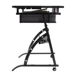 Core Drawing Table And Stool Set Charcoal Black/White - Studio Designs -Luxe Living Interiors Shop GUEST 96672adc ddf4 40ab 8d1c 02392f6f51b3