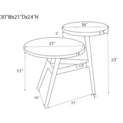 Asprey Side Table - Powell Company 23 Asprey Side Table - Powell Company -Luxe Living Interiors Shop GUEST 966787a5 1490 4c6d 9ed6 311eeb1e81a5